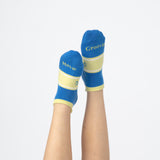 Active Ankle Seamless Feel Socks (Kids) - Marine Blue