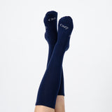 Everyday Knee-High Seamless Feel Socks 4 Pack (Kids) - Midnight Blue