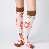 Everyday Knee-High Seamless Feel Socks (Kids) - Candy Cane