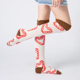 Everyday Knee-High Seamless Feel Socks (Kids) - Candy Cane