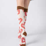 Everyday Knee-High Seamless Feel Socks (Kids) - Candy Cane