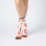 Everyday Crew Seamless Feel Sock (Adults) - Candy Cane