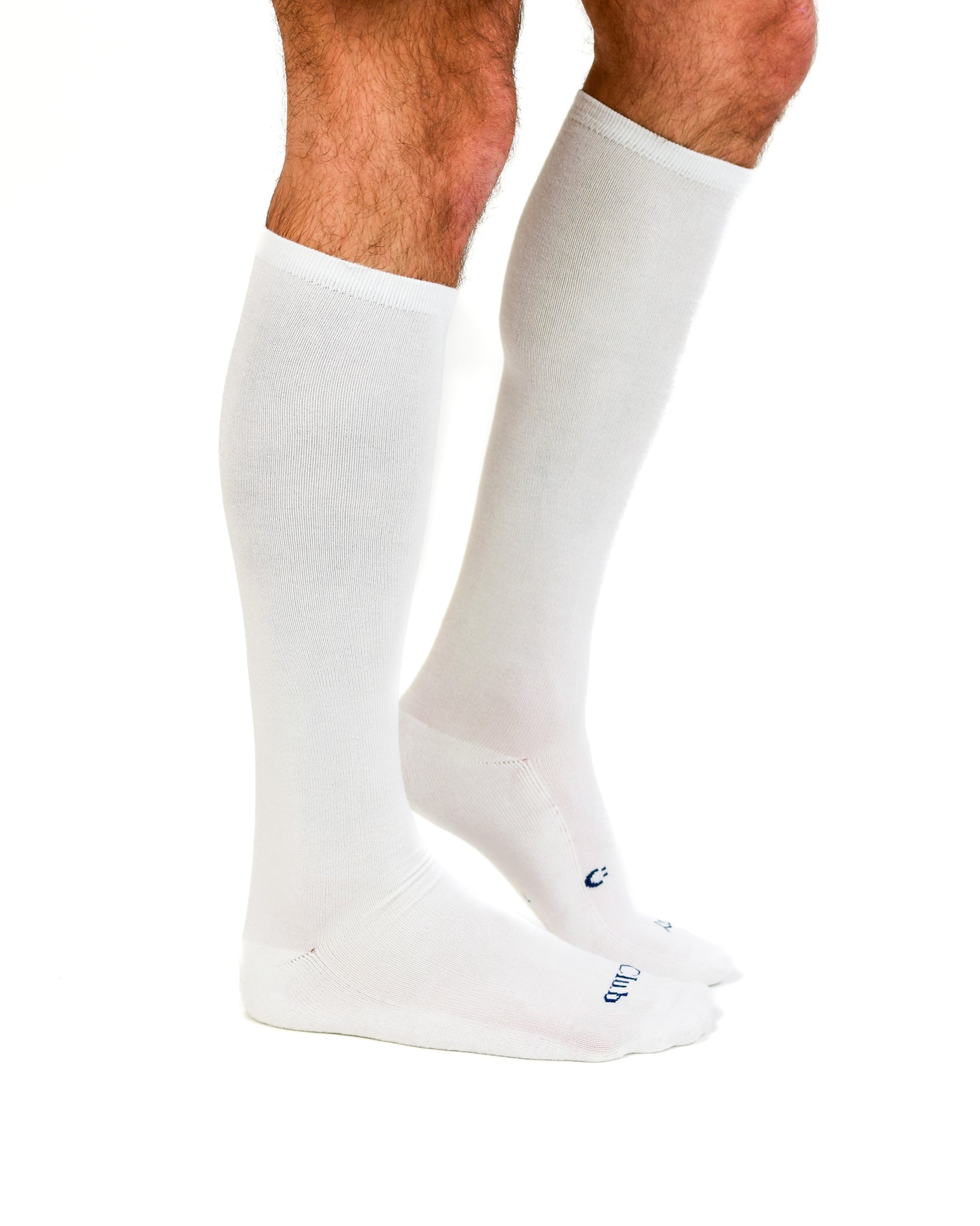 Everyday Knee-High Seamless Feel Sock (Adults) - White