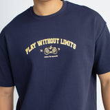 Play Without Limits Gaming Tee - Navy