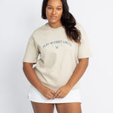 Play Without Limits Tennis Tee - Pebble