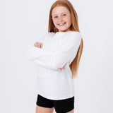 RepelTek Classic Long Sleeve T-Shirt (Kids) - White
