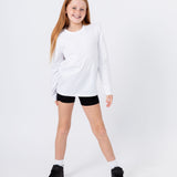 RepelTek Classic Long Sleeve T-Shirt (Kids) - White