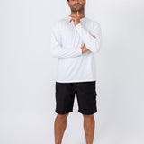 RepelTek Classic Long Sleeve T-Shirt (Mens) - White