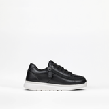 Comfort Plush (Women) - Black Leather