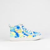 CS High Top (Kids) - Blue Watercolour