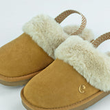 Cozy Sling Scuff (Women) - Chestnut