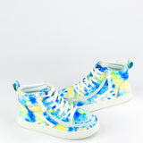 CS High Top (Kids) - Blue Watercolour