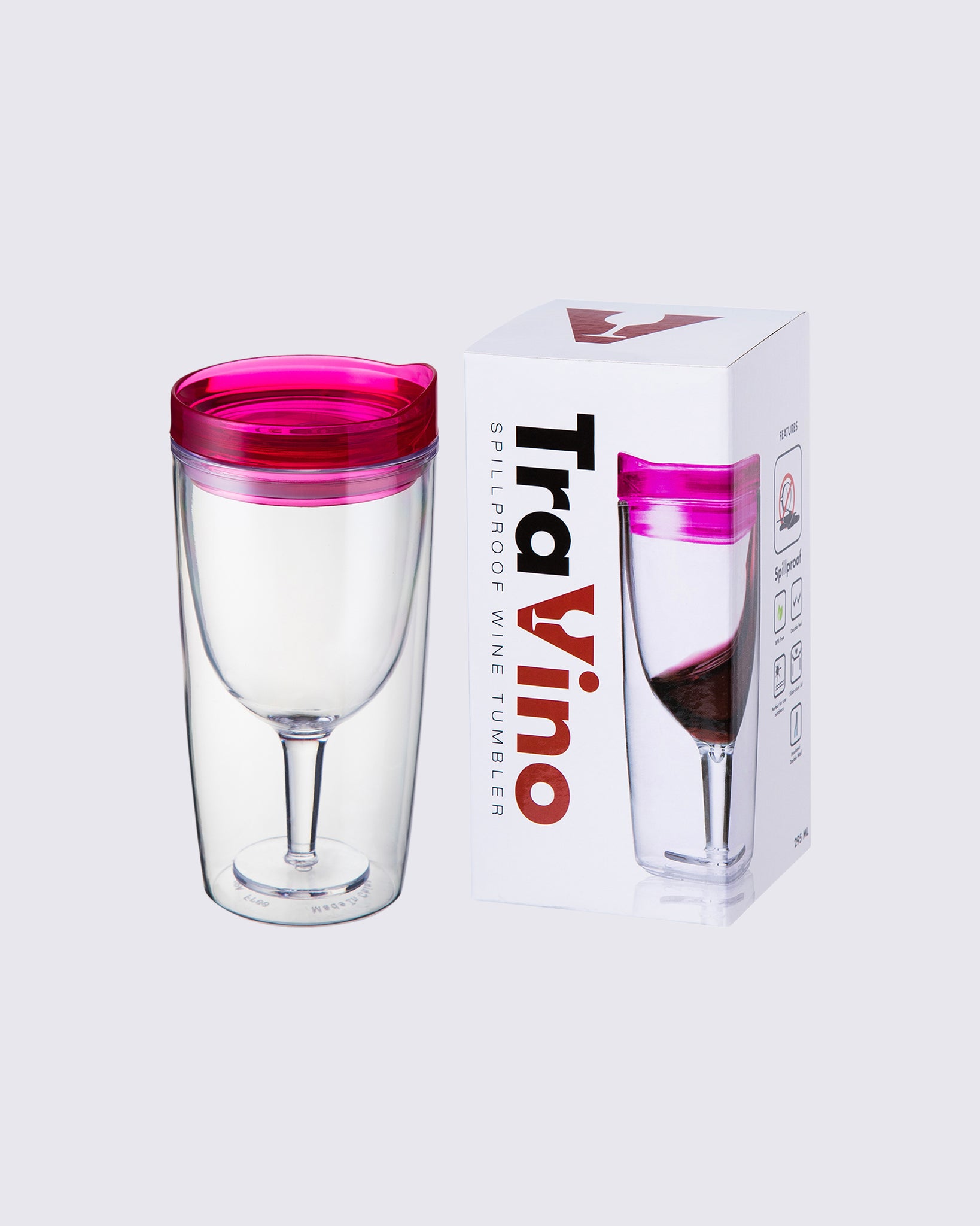 TraVino Wine Sippy Cup - Pink