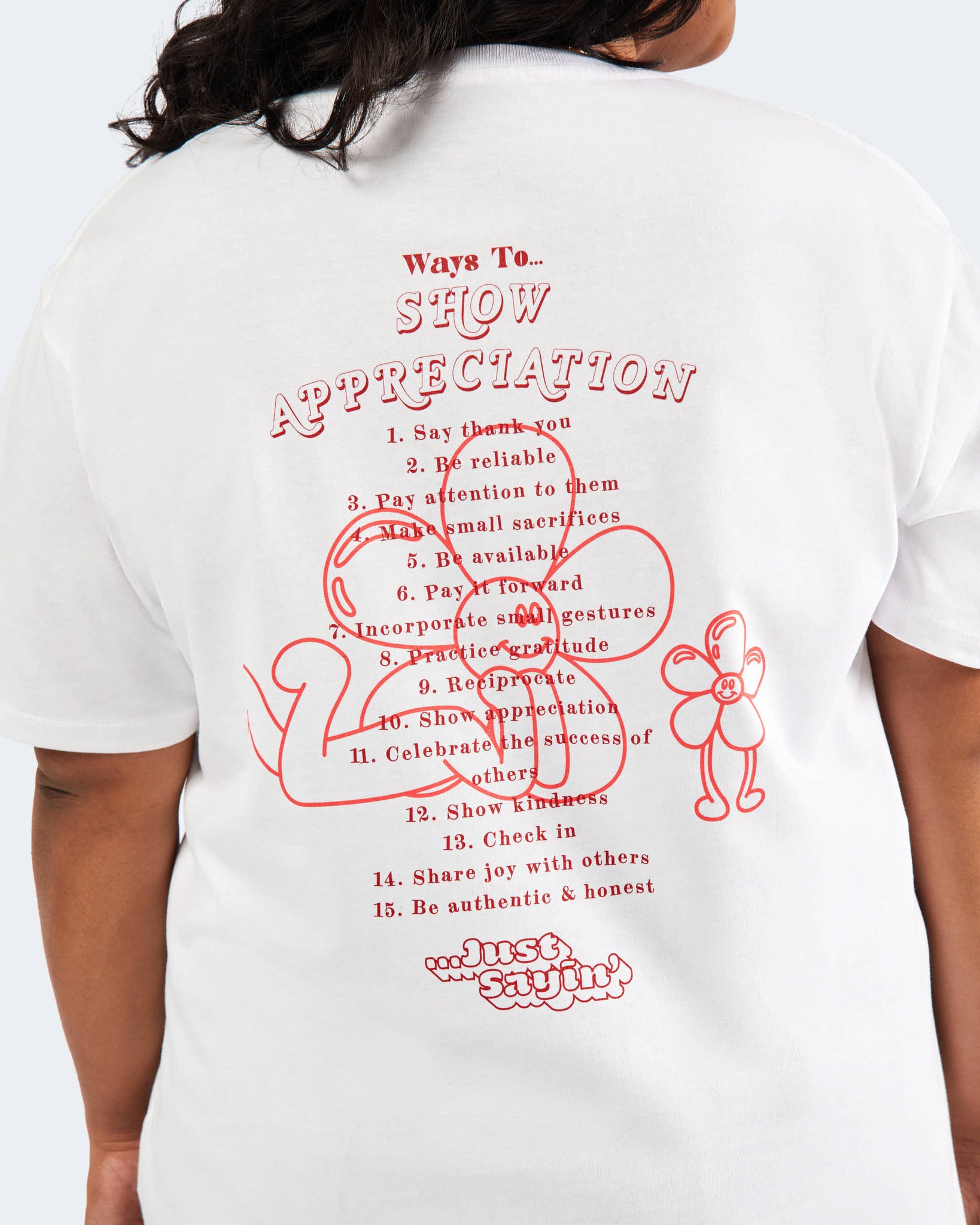 Ways to Show Appreciation Tee - Red