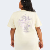 Ways To Spread Happiness Tee - Purple
