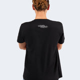 Spread Happiness Graphic Tee - Black & White