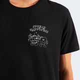 Spread Happiness Graphic Tee - Black & White
