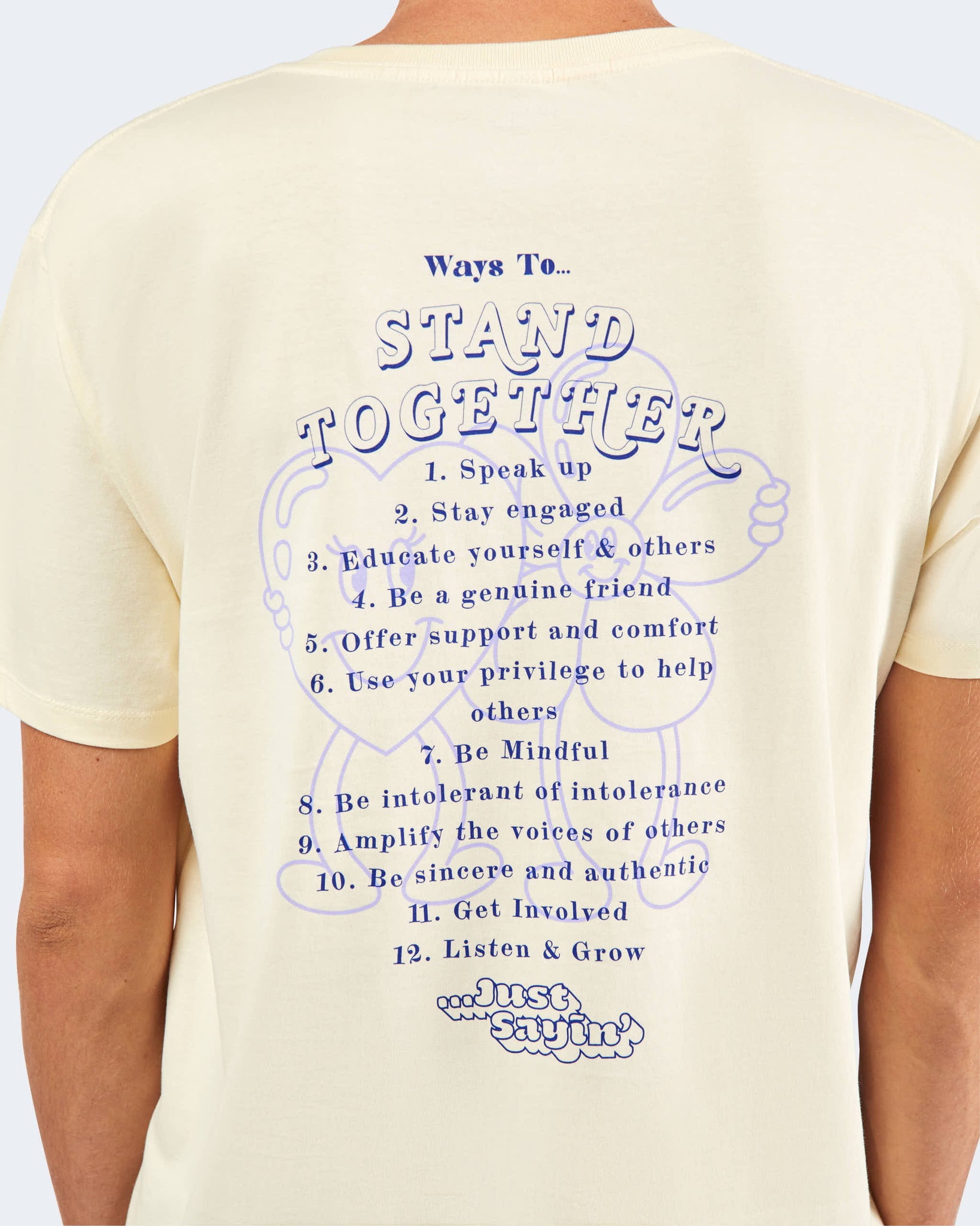 Ways to Stand Together Tee - Navy