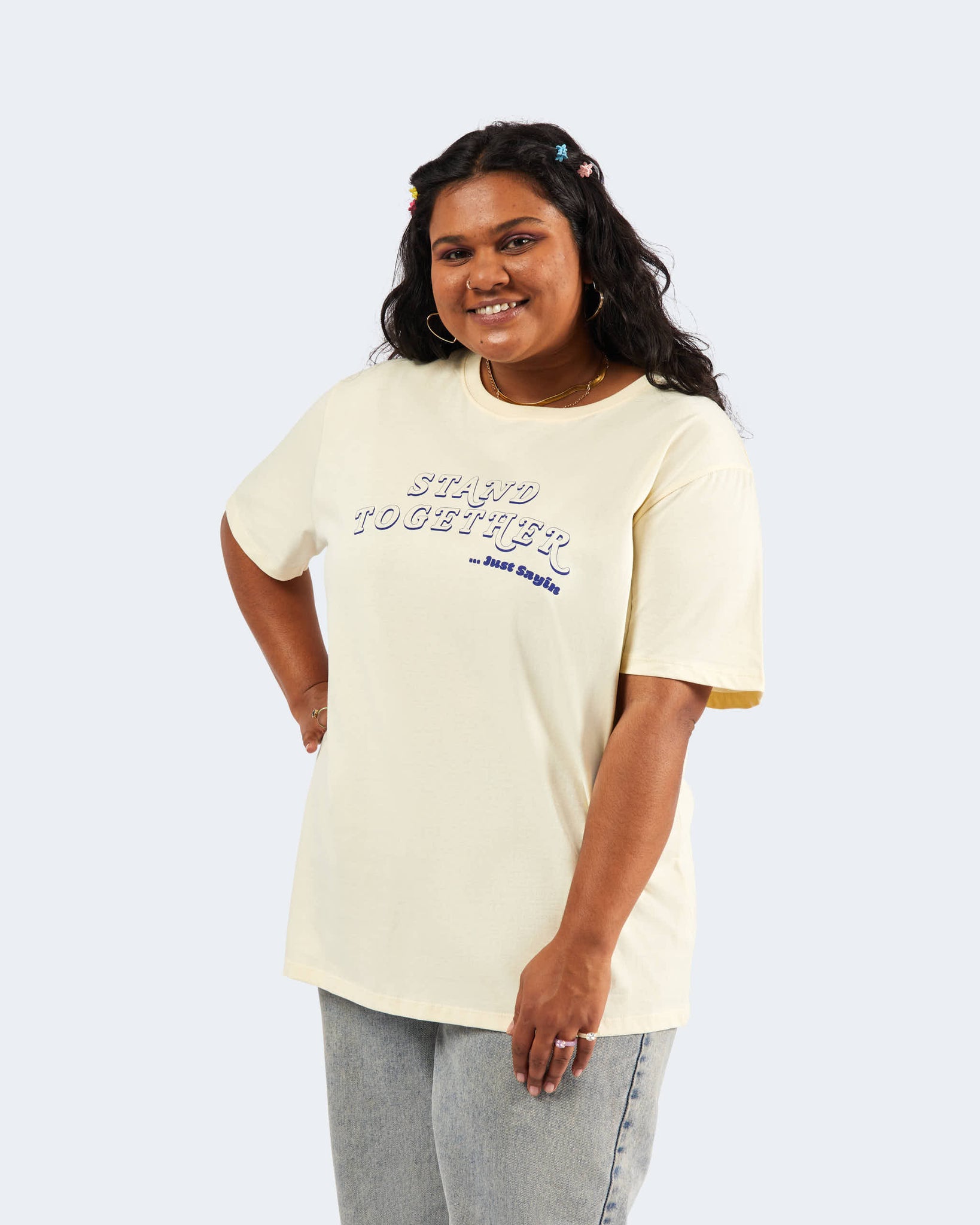 Stand Together Tee - Navy