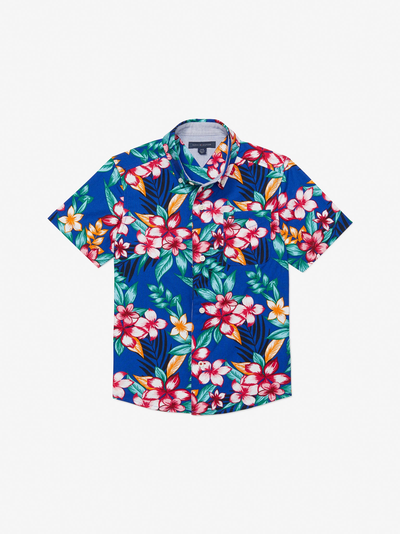 Hot Trop Floral Print Shirt (Boys) - Multi