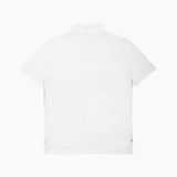 Flag Polo (Boys) - White