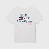 Positivi Tee (Kids) - Fresh White