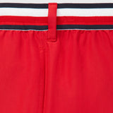 Drawstring Archive Swim Trunks (Kids) - Primary Red