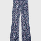 Laura Flare Leggings (Girls) - Cobalt Sapphire