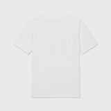 Tropical Varsity Tee (Kids) - Fresh White