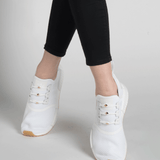 Glydez Laces - White/Gold