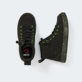 Classic High Top (Toddler) - Black/Green Speckle