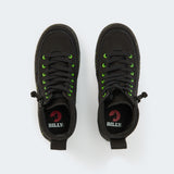 Classic High Top (Kids) - Black/Green Speckle