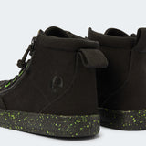 Classic High Top (Toddler) - Black/Green Speckle