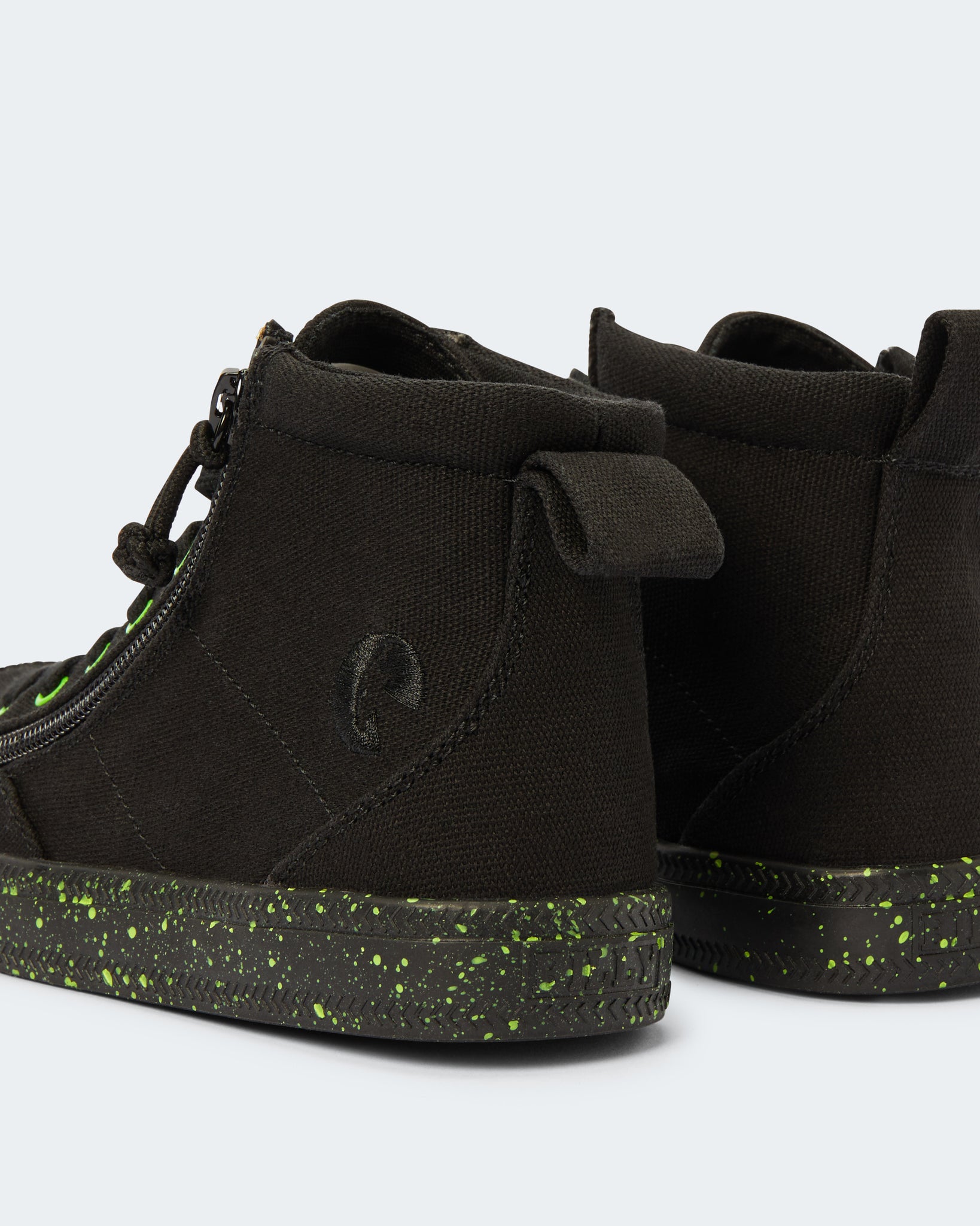 Classic High Top (Toddler) - Black/Green Speckle