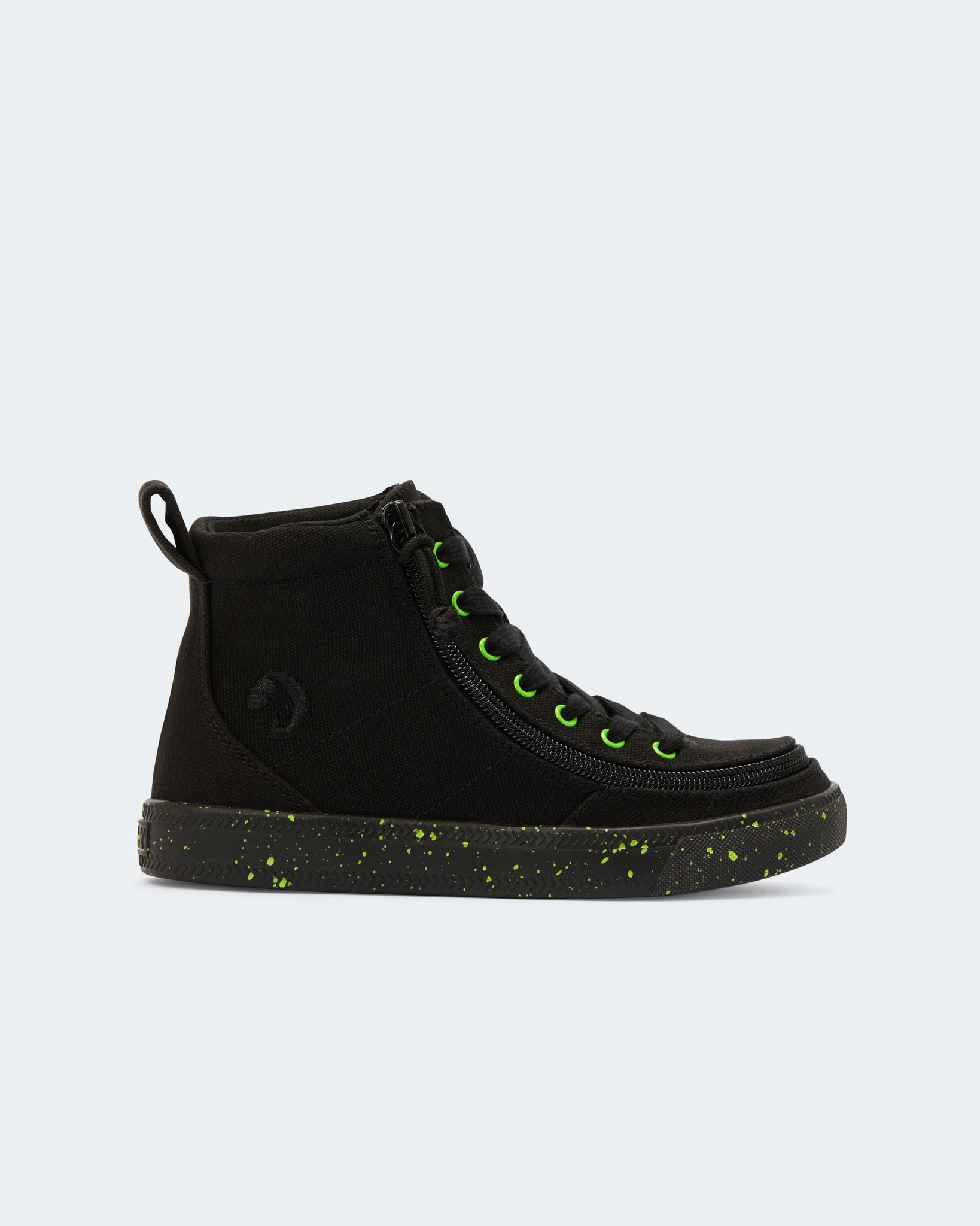 Classic High Top (Toddler) - Black/Green Speckle