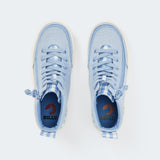 Classic High Top (Kids) - Blue Gingham