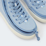 Classic High Top (Kids) - Blue Gingham