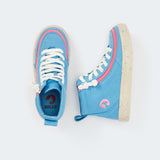 Classic High Top (Toddler) - Blue/Pink Speckle