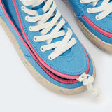 Classic High Top (Toddler) - Blue/Pink Speckle