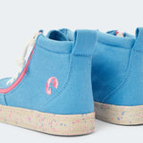 Classic High Top (Toddler) - Blue/Pink Speckle
