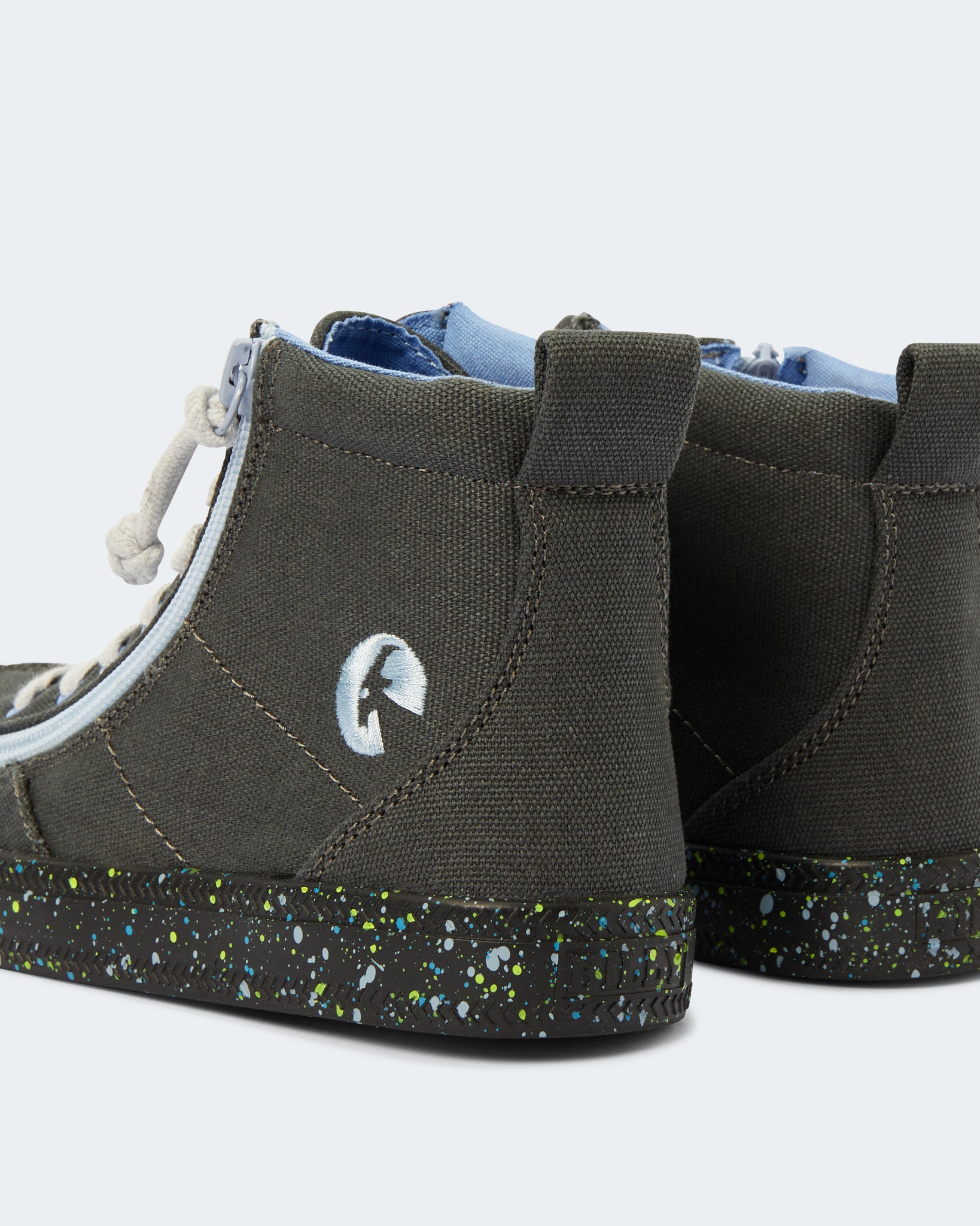 Classic High Top (Kids) - Charcoal/Blue Speckle