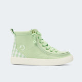 Classic High Top (Toddler) - Green Gingham
