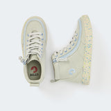 Classic High Top (Kids) - Grey/Blue Speckle