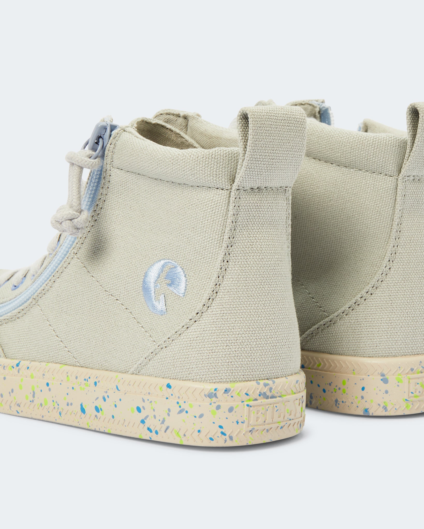 Classic High Top (Kids) - Grey/Blue Speckle