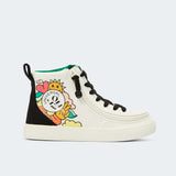 EH x Billy - Classic High Top (Toddler) - Universal Love White
