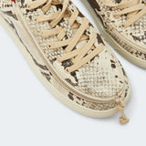 Low Rise Sneaker (Women) - Snake