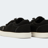 Short Wrap Low Rise (Toddler) - Black/White