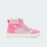 Street Short Wrap High Top (Kids) - Pink/Pink
