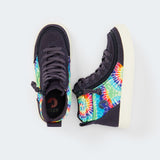 Street High Top (Kids) - Navy Tie Dye