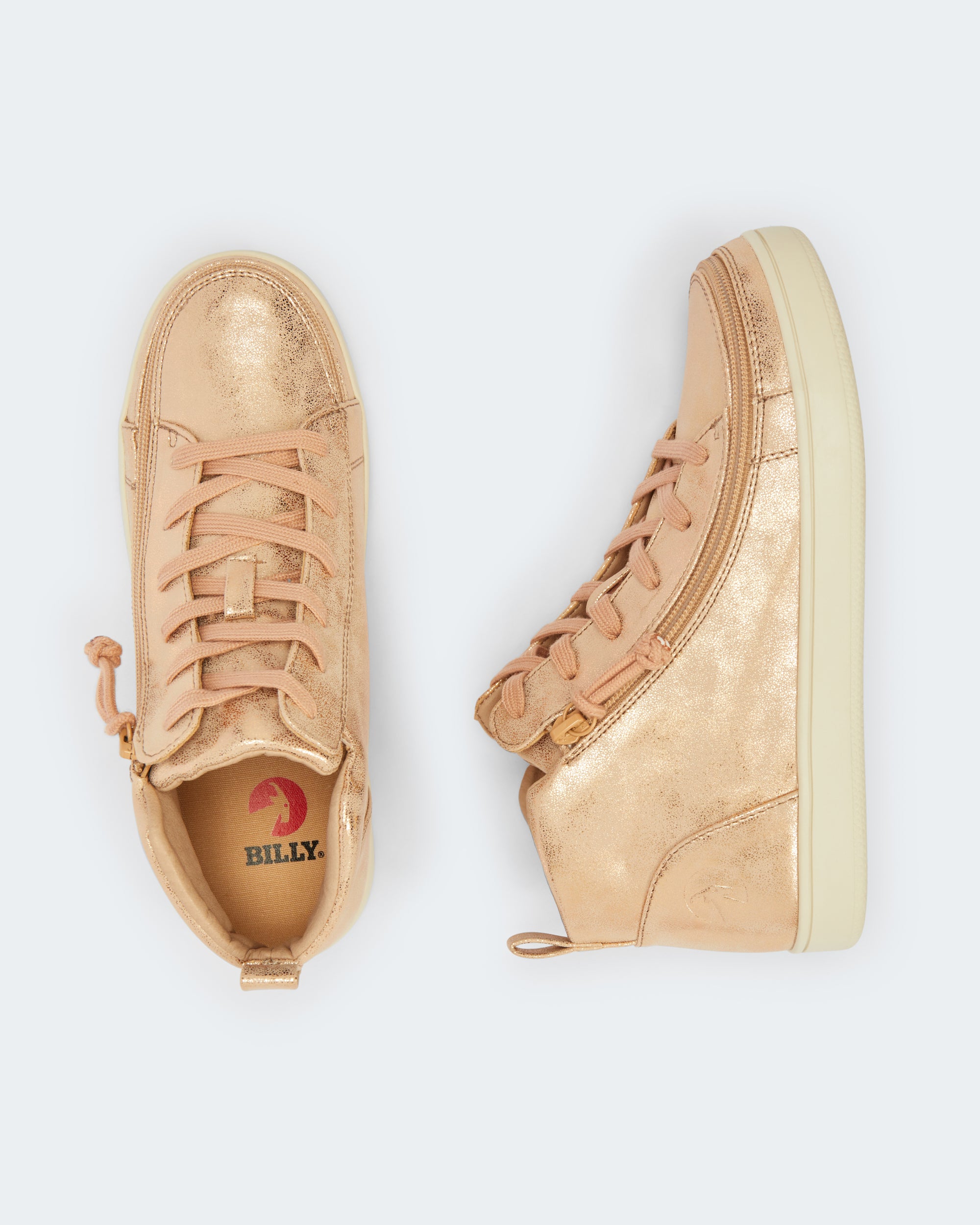 Mid Top Sneaker (Women) Rose Gold – EveryHuman - Main Image